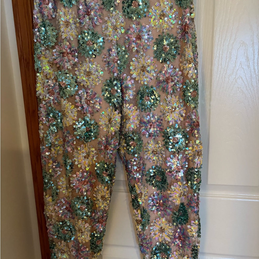 Colorful Sequin Joggers